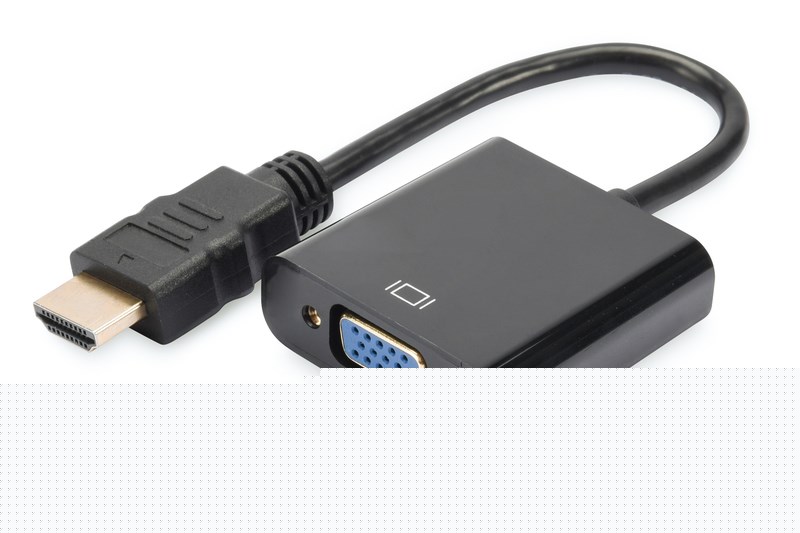Digitus HDMI Erkek to VGA Dişi Çevirici